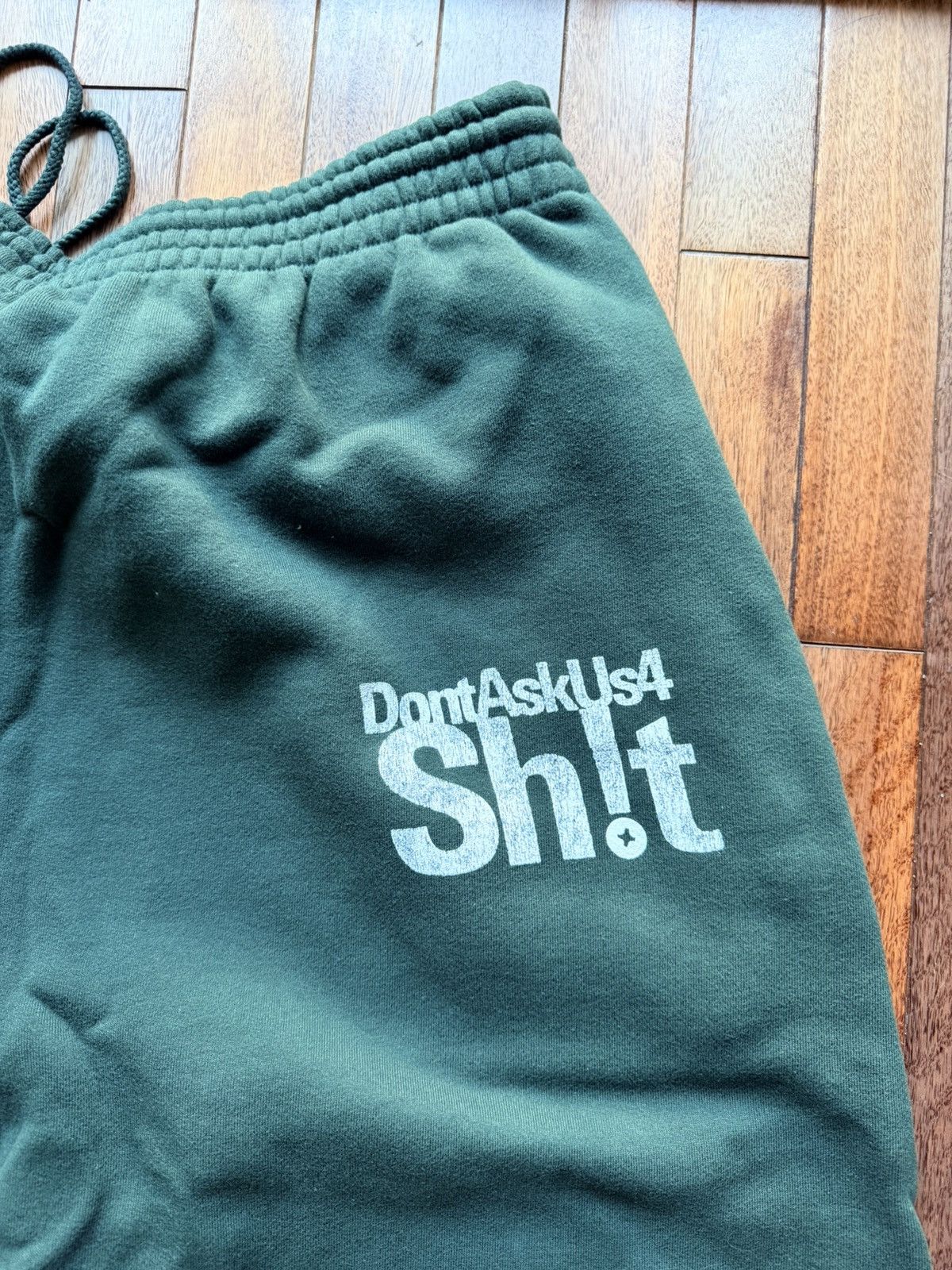 The GV Gallery Gv Gallery Greedy Unit Garbage Sweatpants - Green - Size 36 - View 7
