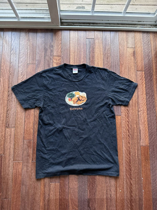 Supreme Chicken Dinner Tee Black Medium - Black - Size M - Front View
