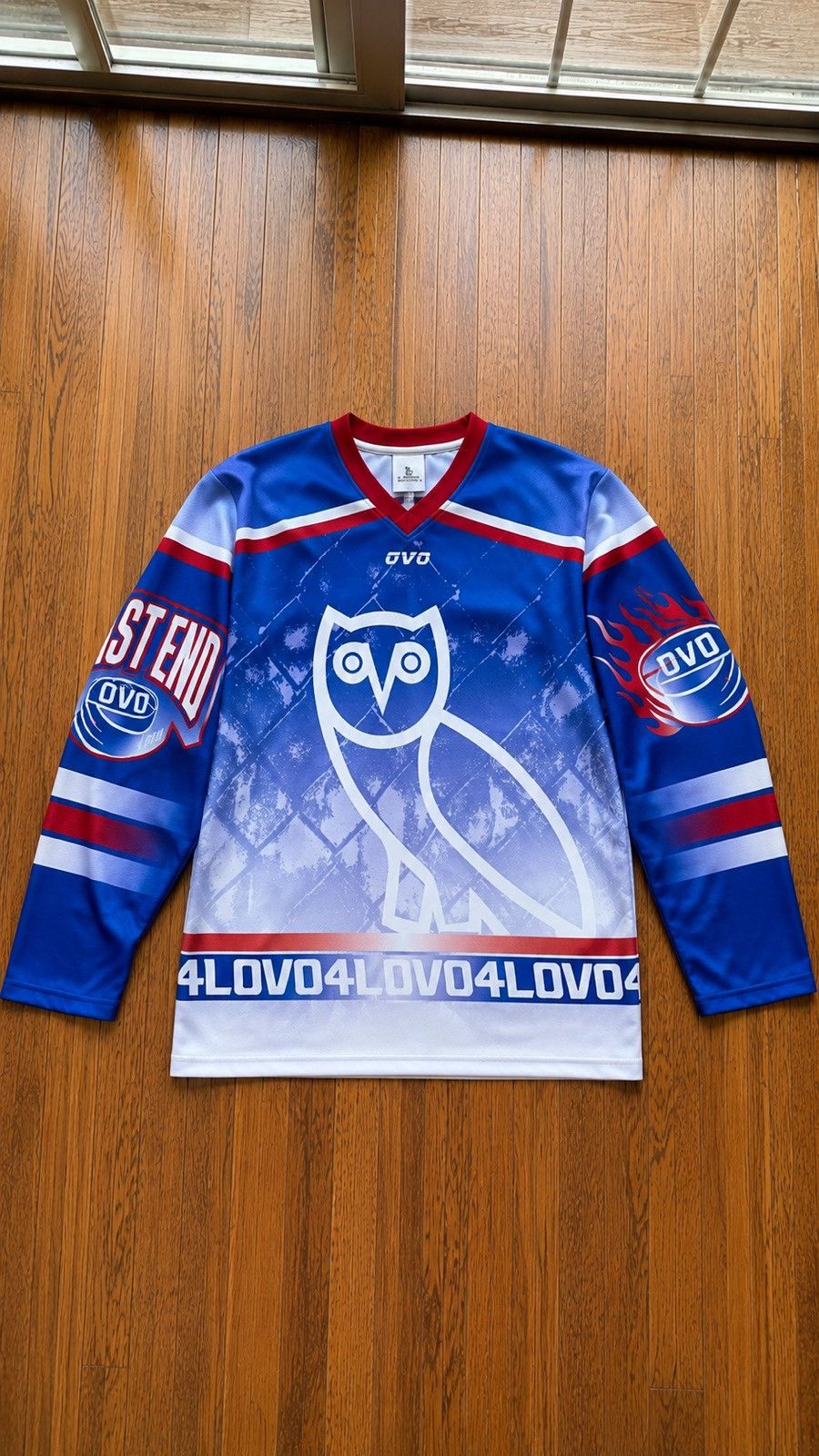 October's Very Own October Very Own Octobers Very Own Ovo4L East End  - Blue - Size S - Front View