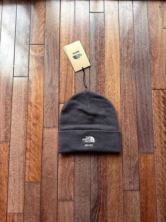SKIMS x The North Face Beanie Phoenix Brow - Brown - Size OS - Front View