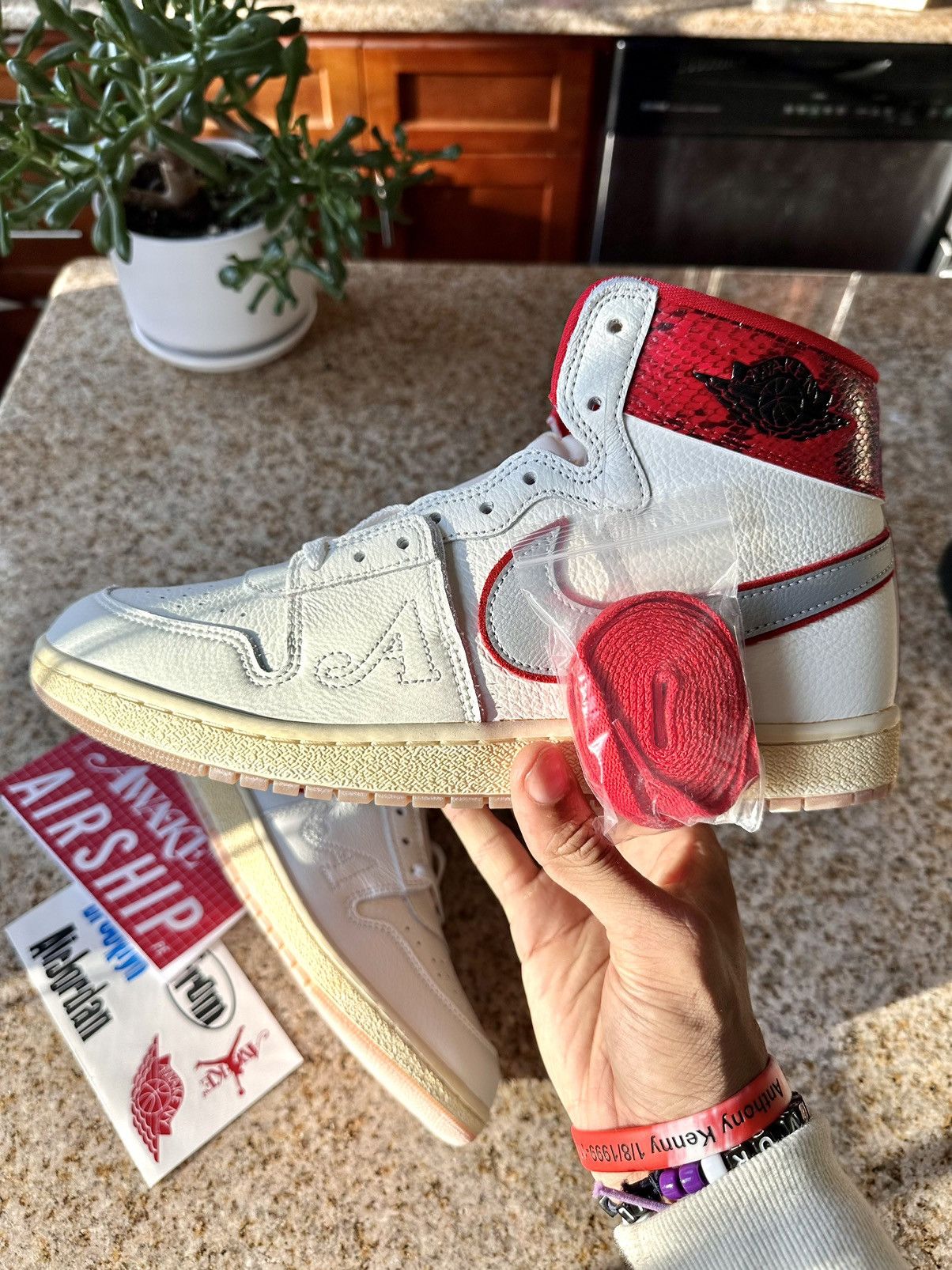 Awake NY x Nike Nike Jordan X Awake Ny Air Ship Pe Sp Size 12 - Size 12 - Back View
