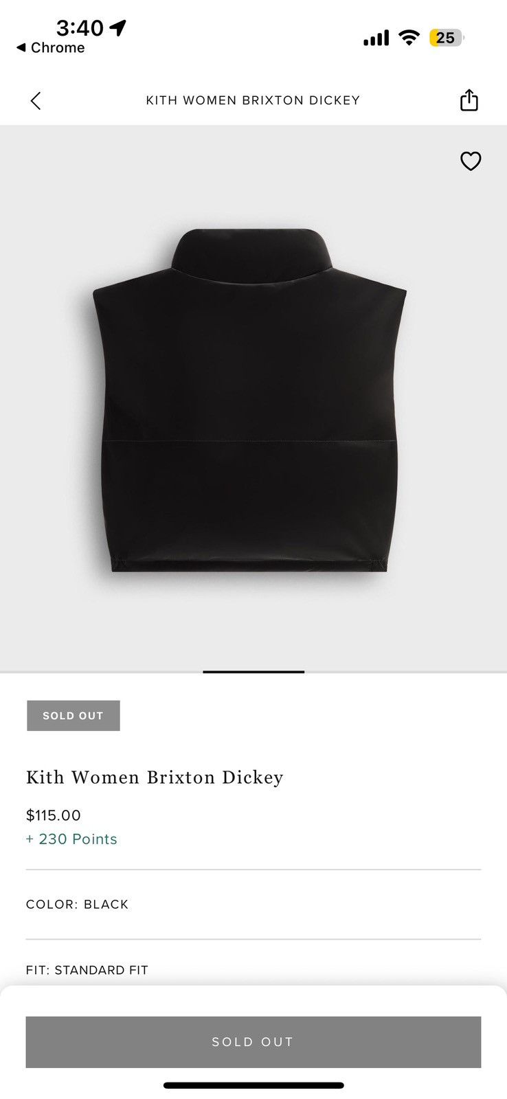 Kith Women Brixton Dickey Vest Black Size - Black - Size L - View 11