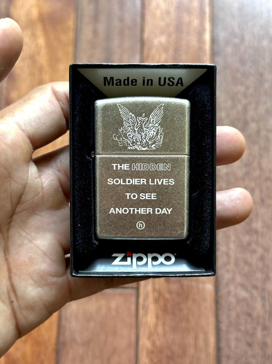 HIDDEN Windproof Zippo Lighter - Size OS - Front View