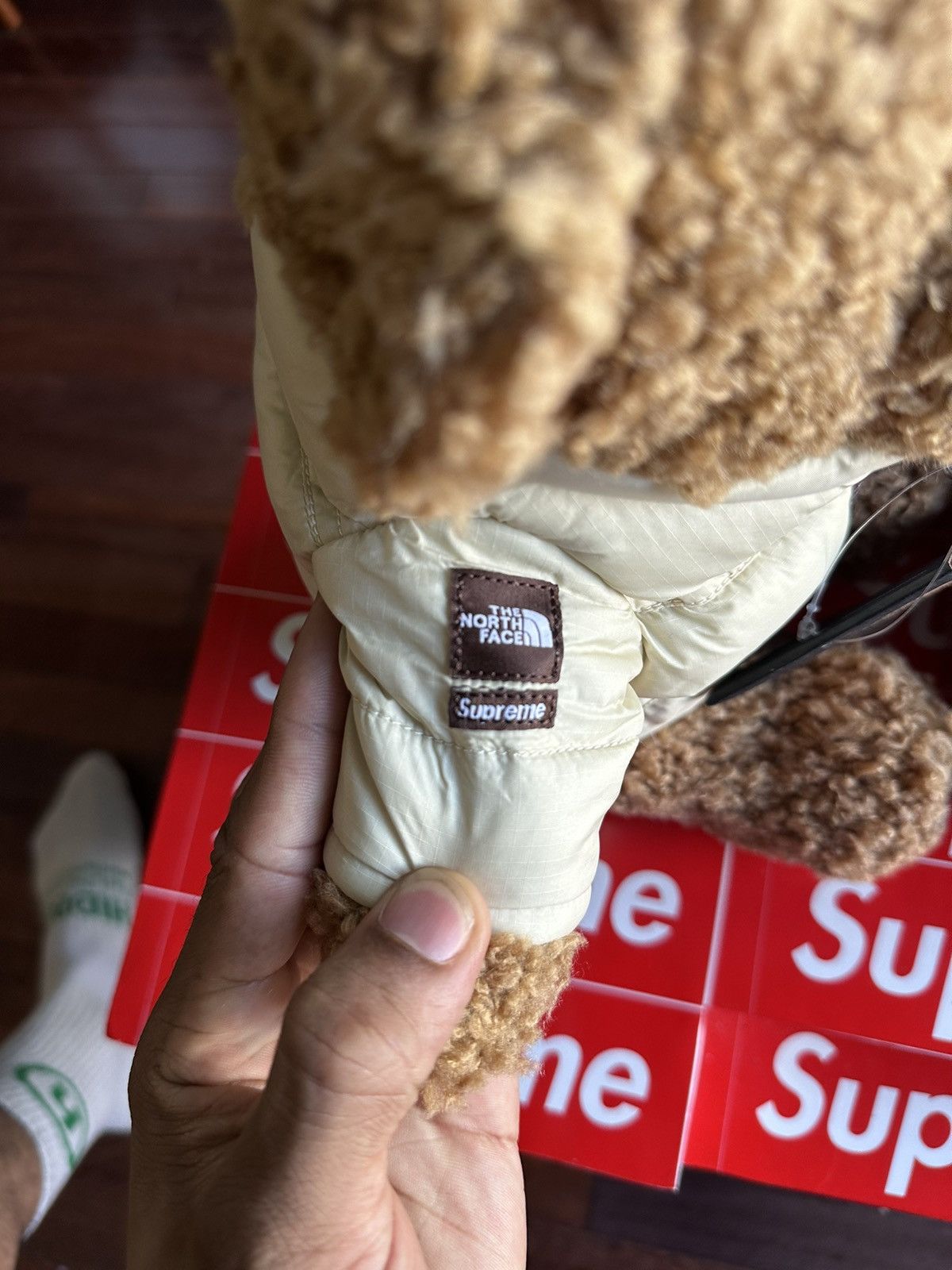 Supreme x The North Face Supreme X North Face Stuffed Bear - Size OS - Back View