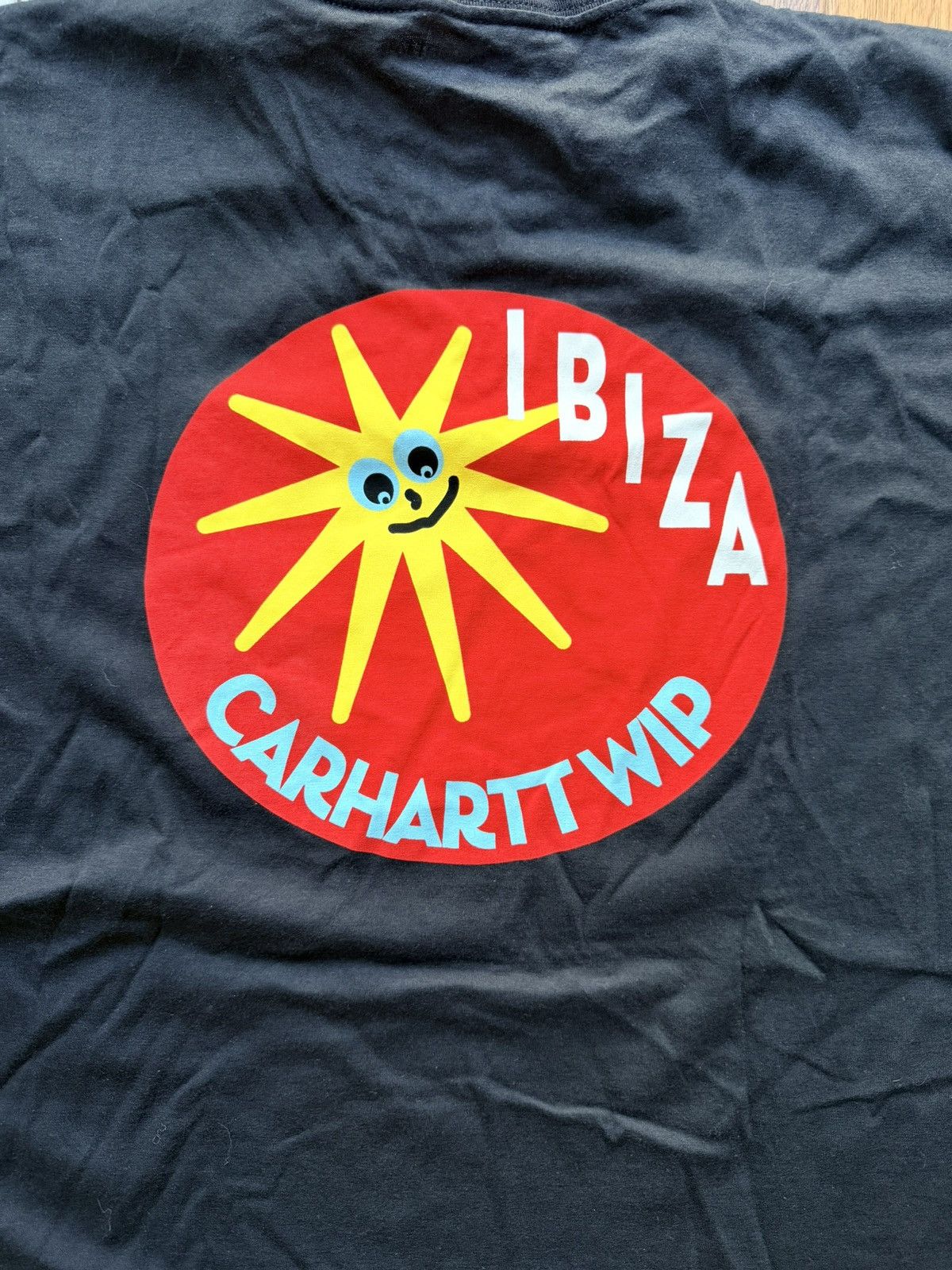Carhartt WIP Ibiza Store Tee Black - Black - Size XL - Back View