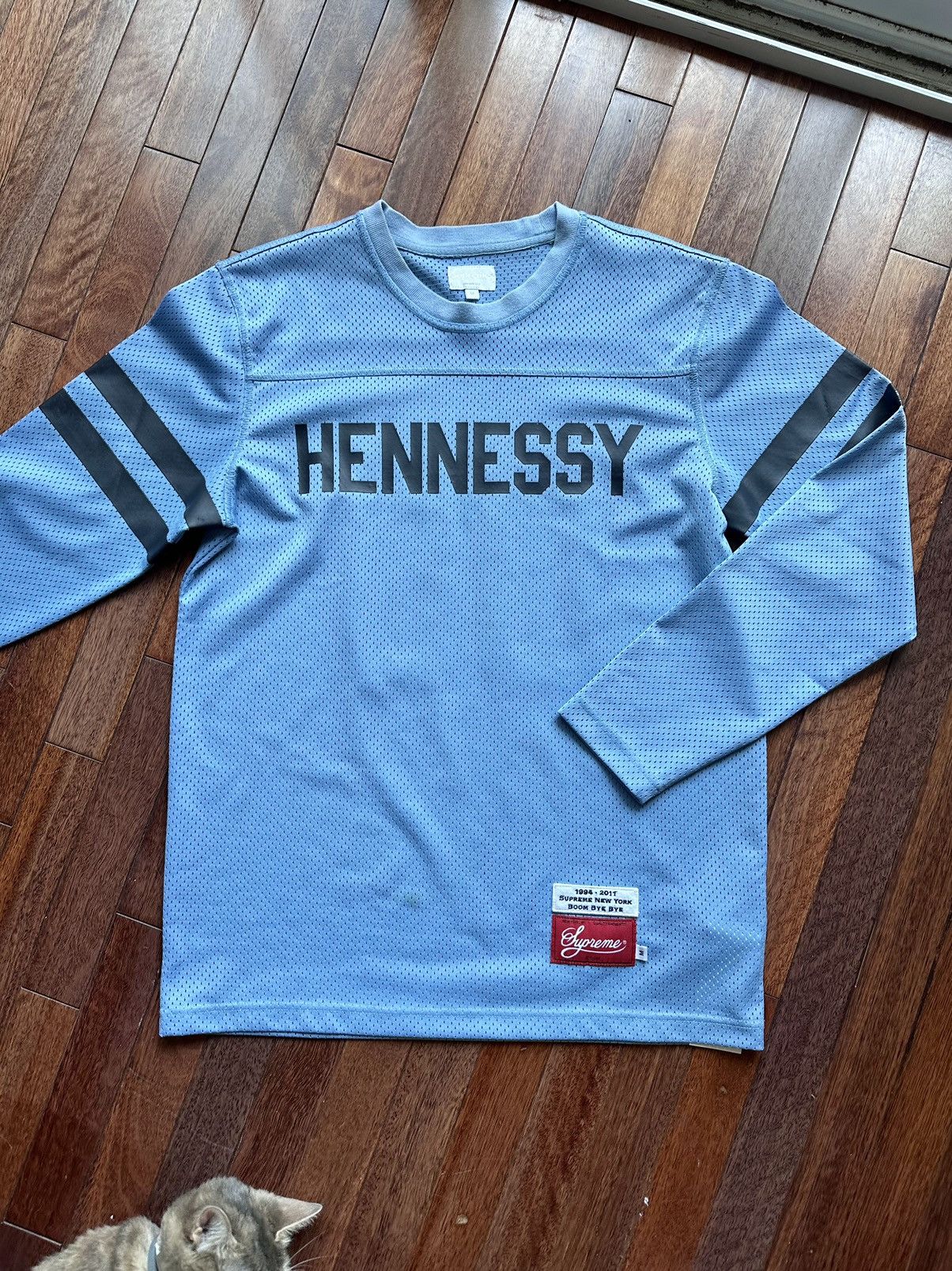 Supreme Hennessy Football Jersey 2011 Medium - Blue - Size M - View 8