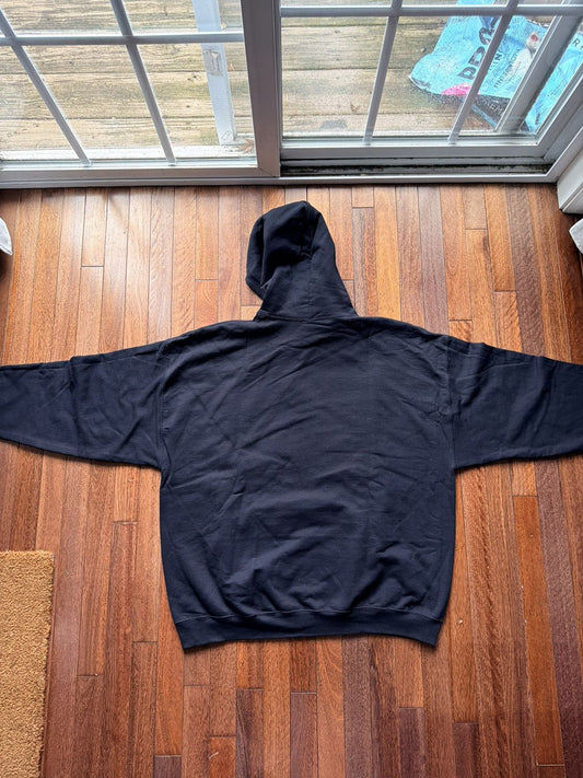 The GV Gallery Gv Gallery Raspberry Hills Of Hoodie Black - Black - Size XL - Back View