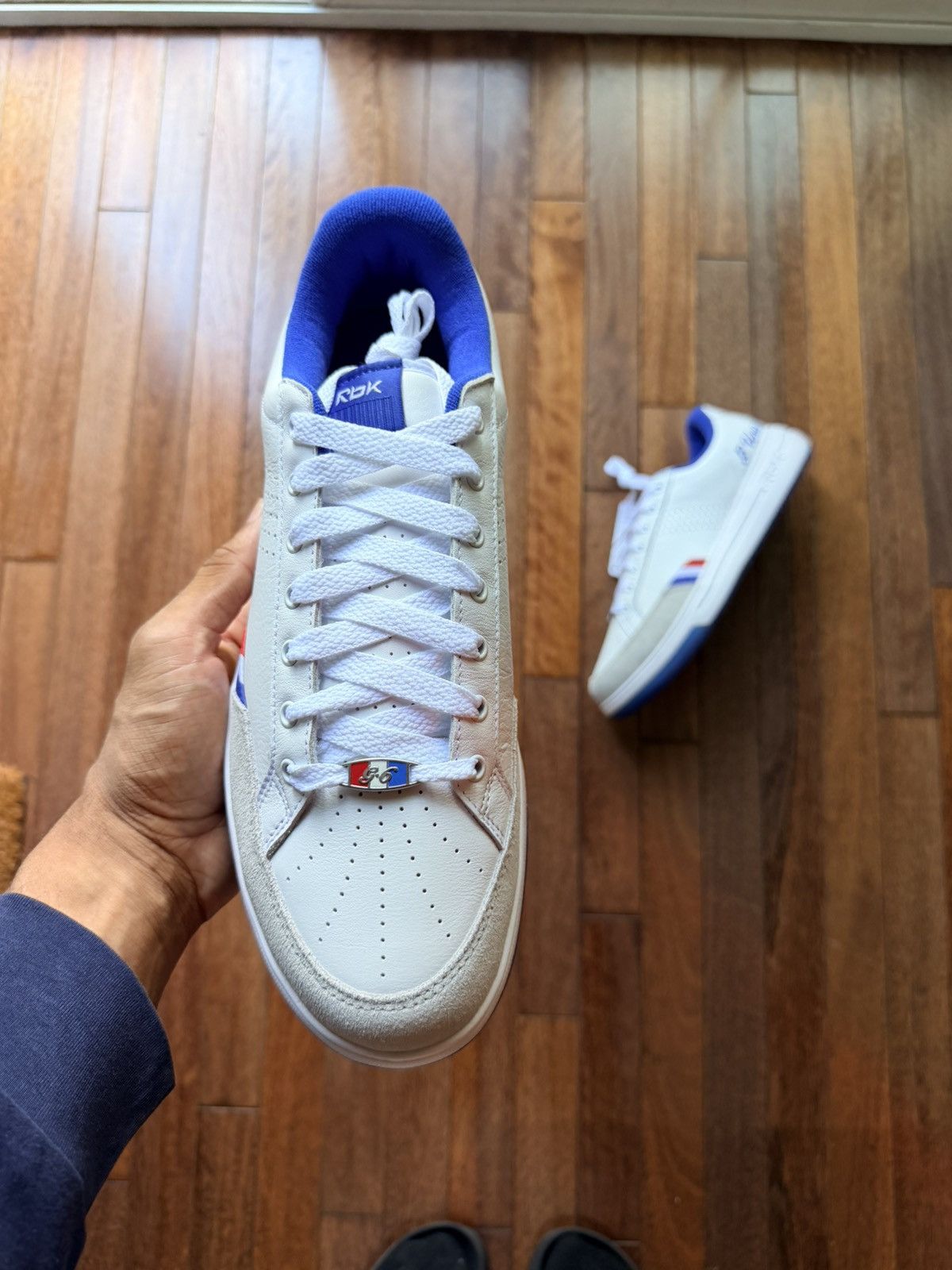 Reebok G-Unit G6 Sneaker - Red / White / Blue - Size 11.5 - View 5