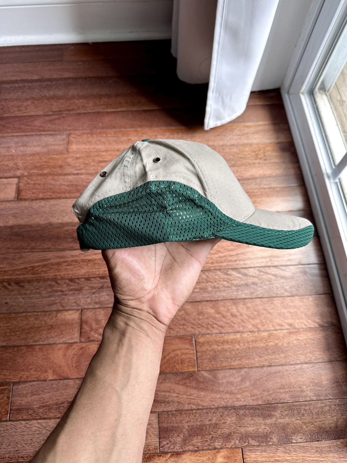 HIDDEN Two Tone Racer Cap Green Tan - Green - Size OS - Tag/Label