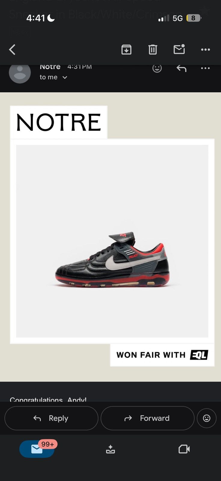 Palace X Nike Cryoshot Air Speed Team England Size 12 - Size 12 - View 8