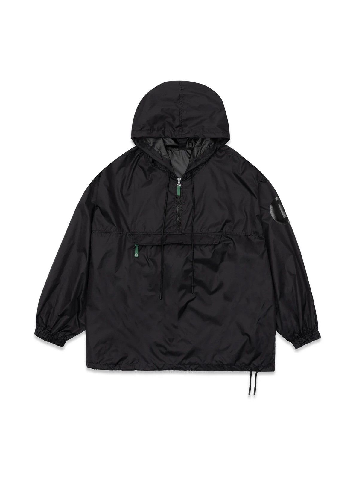 HIDDEN One Size  H Logo Packable Anorak - Black - Size XL - Tag/Label