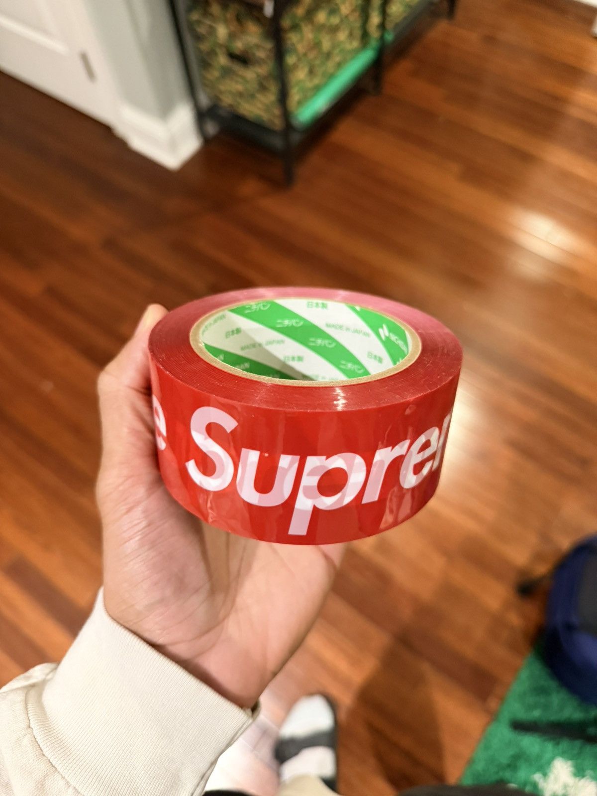 Supreme Nichiban Packing Tape Red 1 Roll - Red - Size OS - Tag/Label