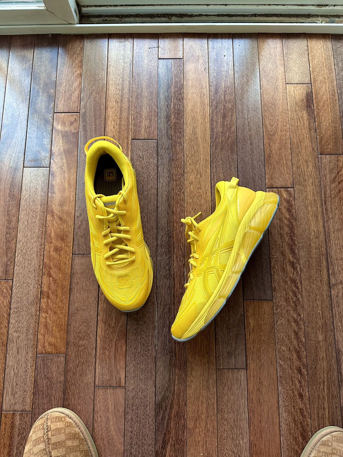 Asics x C.P. Company Asics X C P Company Asics X Cp Company Gel Quantum - Yellow - Size 12 - Front View