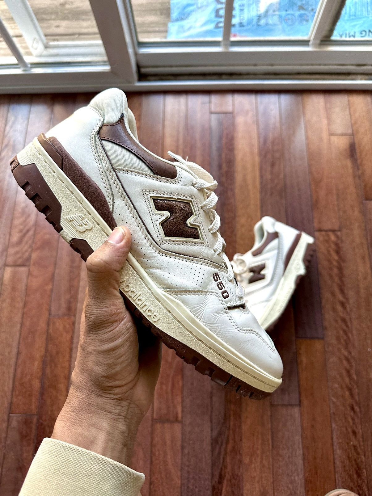 Aime Leon Dore x New Balance New Balance X Aime Leon Dore 550 Brown Size 12 - Brown - Size 12 - Tag/Label