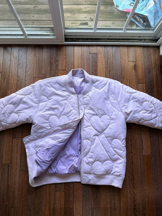 Drake Related Certified Lover Boy Clb Heart Puffer - Size XL - Front View