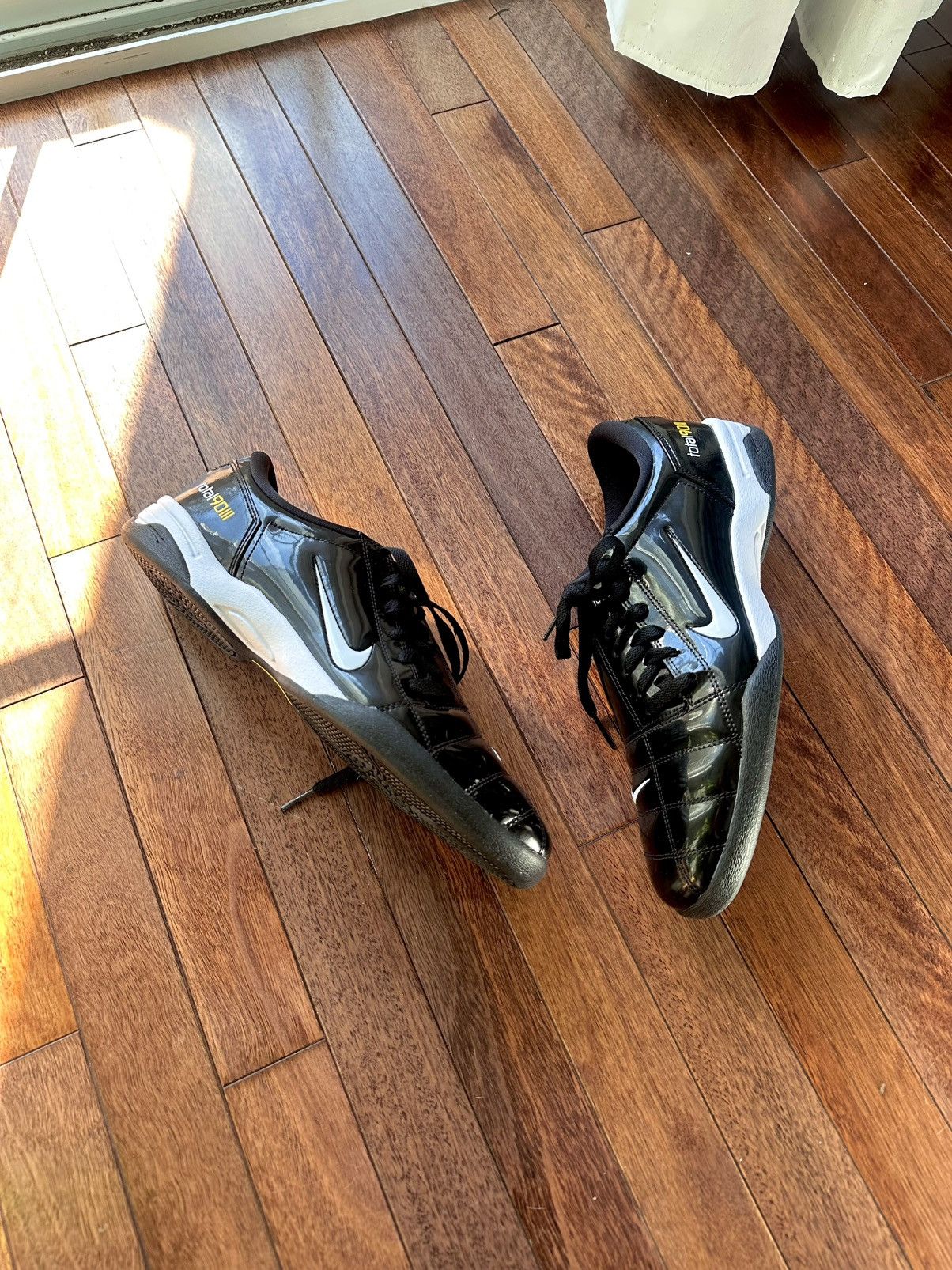Nike Total 90 3 Sp Size 12 Black - Black - Size 12 - Back View