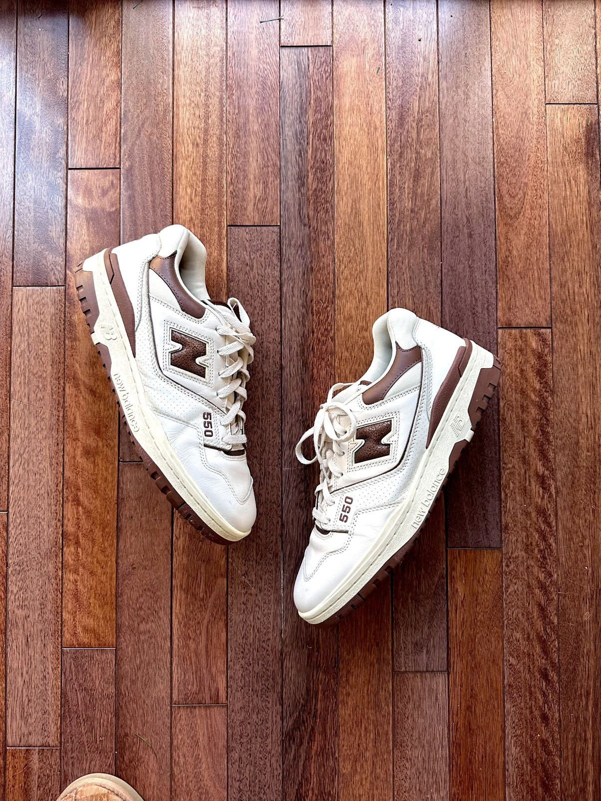 Aime Leon Dore x New Balance New Balance X Aime Leon Dore 550 Brown Size 12 - Brown - Size 12 - Front View