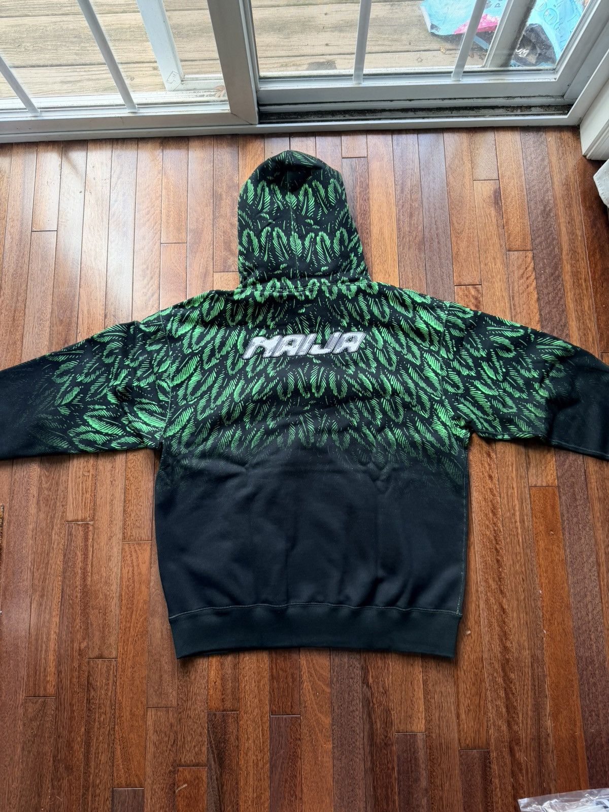 Nike Nigeria Slawn Soccer Fleece Hoodie World Cup Large - Size L - View 5