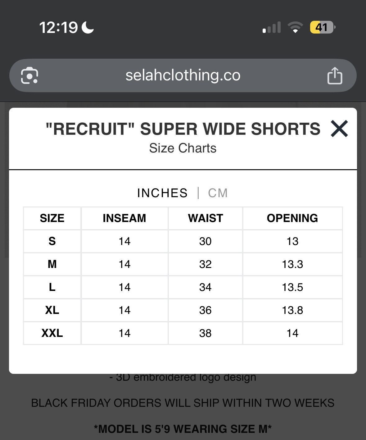Other Selah Recruit Super Wide Shorts Gray - Gray - Size 36 - View 6