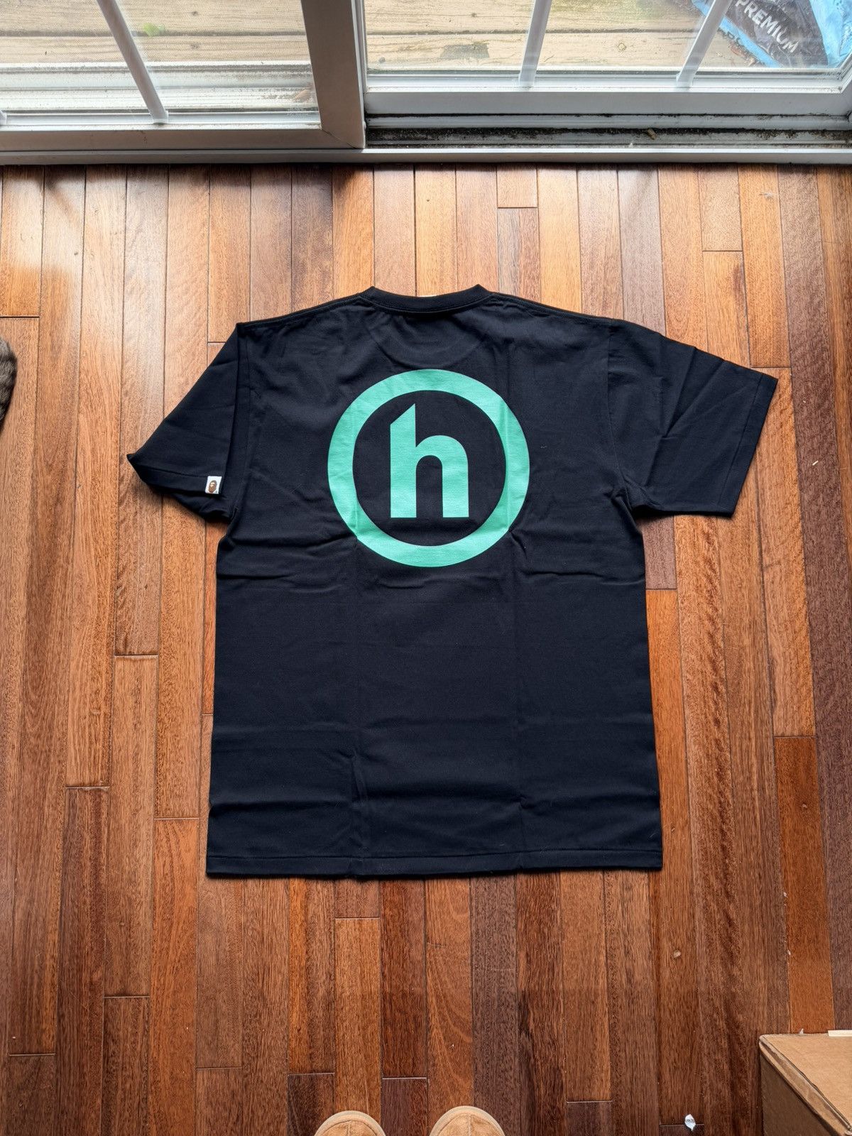 Bape X Hidden Bathing Ape Tee Black - Black - Size XL - View 6