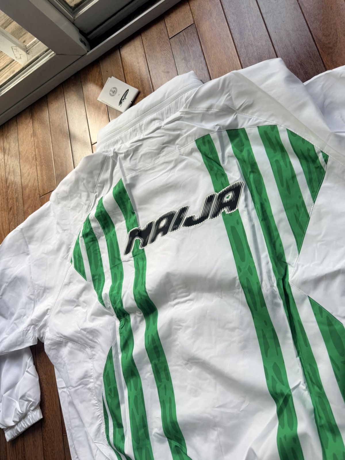 Nike Nigeria Slawn Light Weight Jacket World Cup Large - Size L - Detail Shot