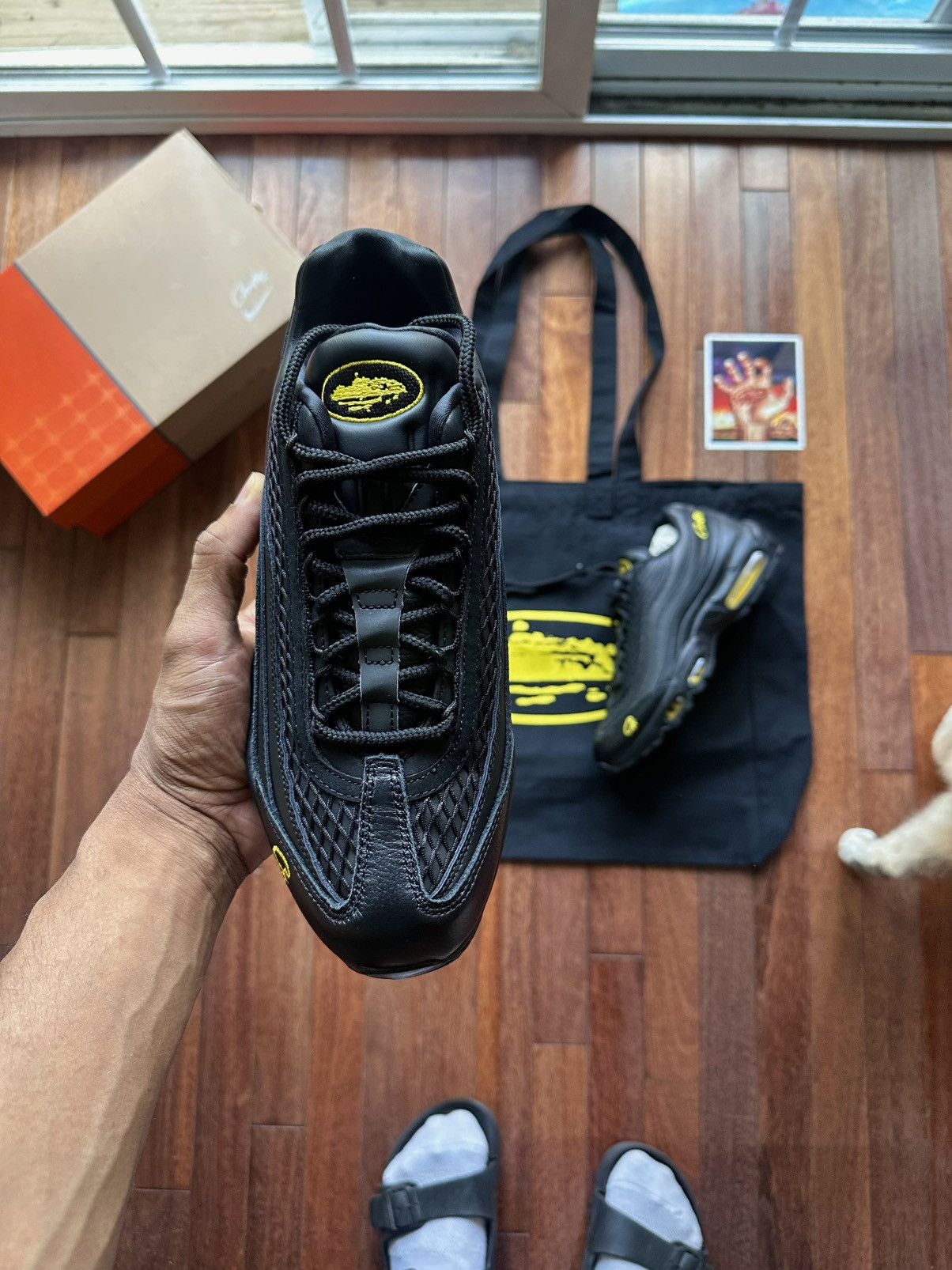 Corteiz x Nike Corteiz Crtz X Nike Air Max Honey Blacks Size 12 - Black - Size 12 - Detail Shot