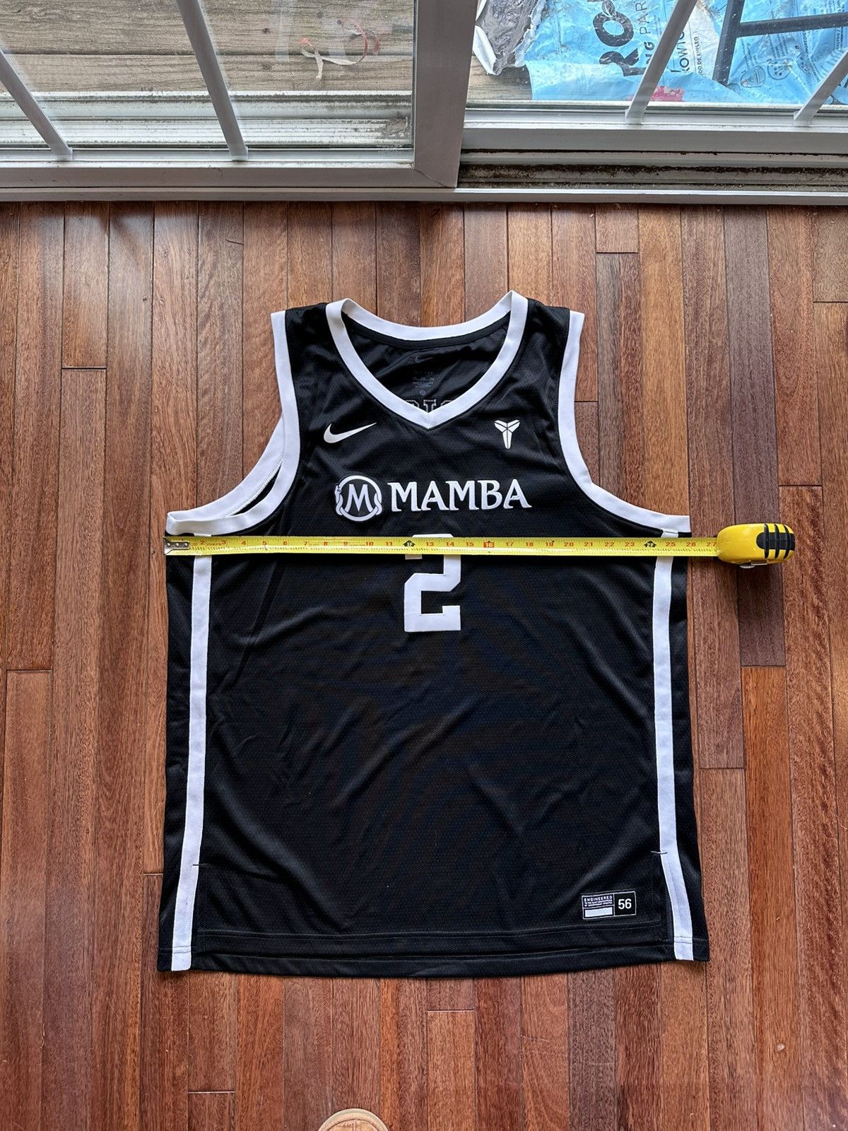 Nike Womens  Gigi Kobe Bryant Mambacita Jersey Black - Black - Size XXL - View 5