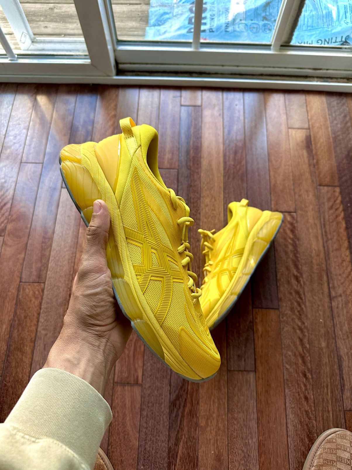 Asics x C.P. Company Asics X C P Company Asics X Cp Company Gel Quantum - Yellow - Size 12 - Tag/Label