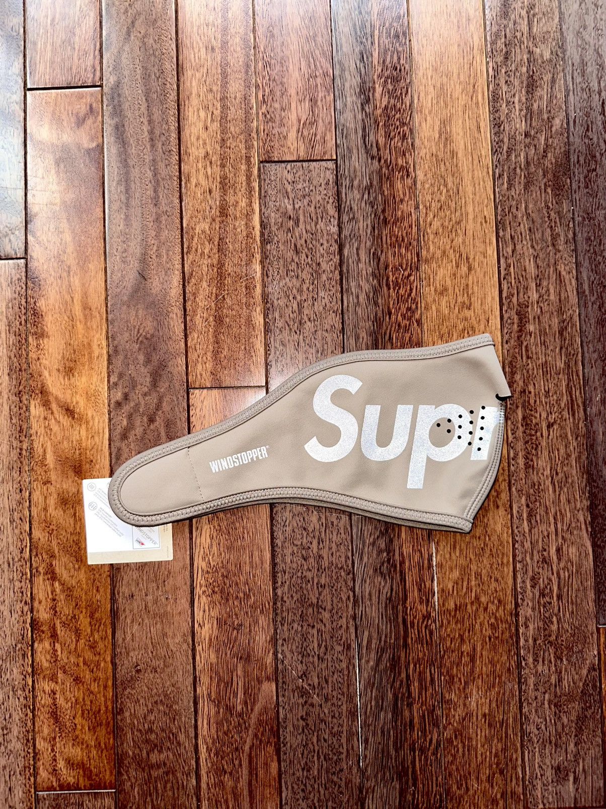 Supreme Windstopper 3M Facemask Taupe - Size OS - View 5