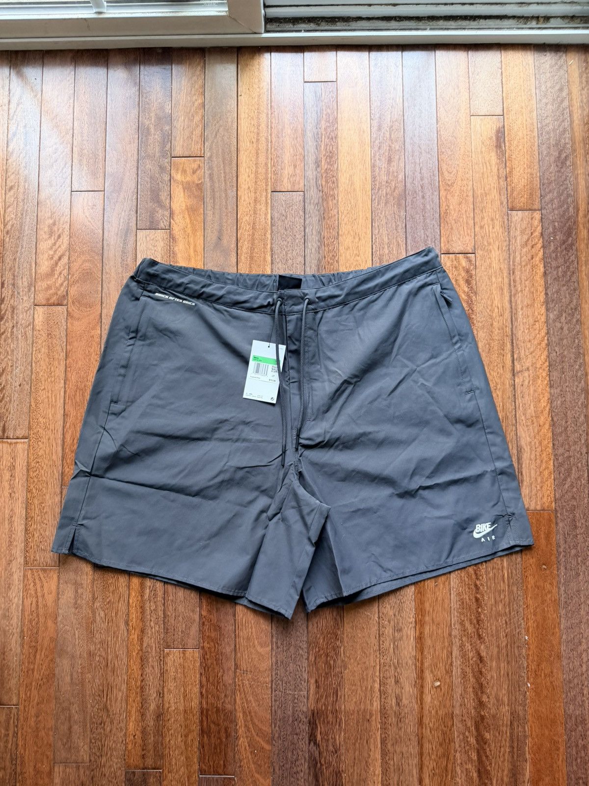 Nike Jordan Bike Air Nigel Sylvester Bike Shorts - Grey - Size 36 - Front View