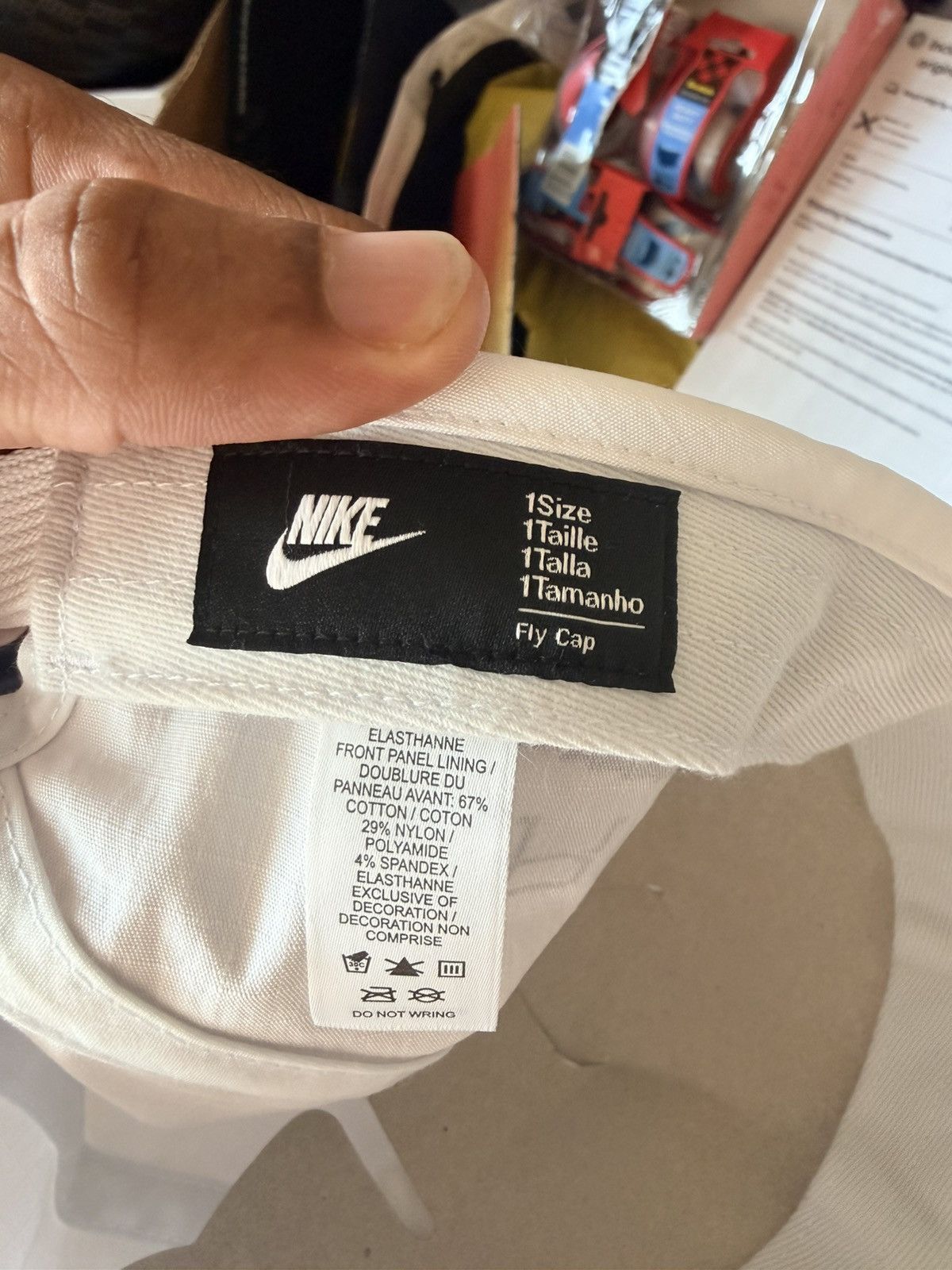 Nike Vaa Unstructured Fly Cap Usmnt - Red - Size OS - View 8