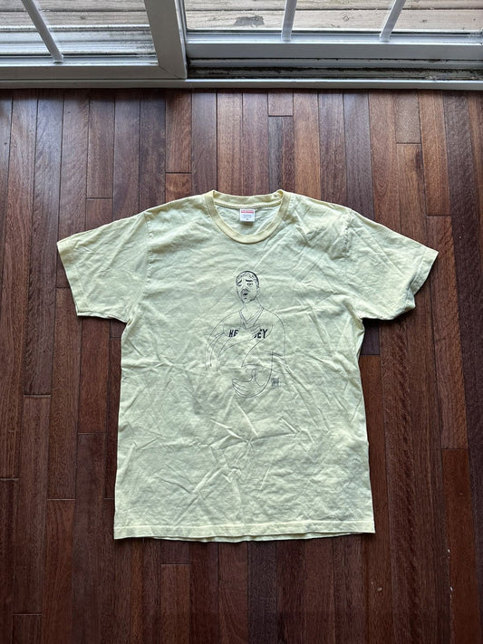 Supreme Prodigy Tee Yellow Medium - Yellow - Size M - Front View