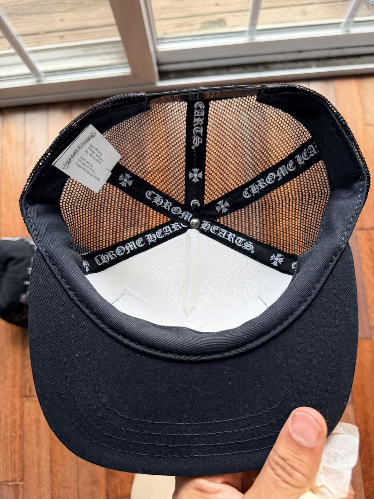 Chrome Hearts Hollywood Trucker Hat Brand New - Size OS - Detail Shot