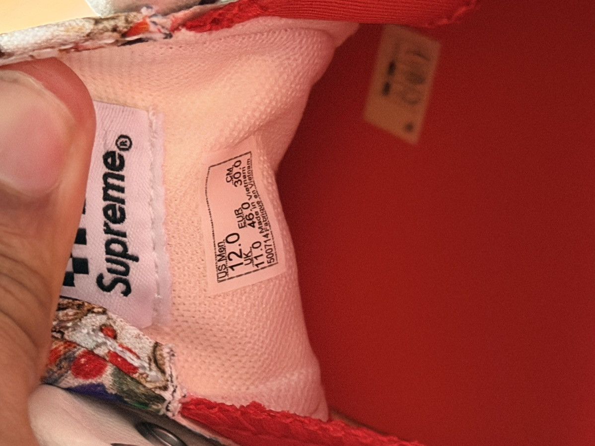 Supreme x Vans Supreme Mike Kelley Vans Era 12 White - White - Size 12 - View 7