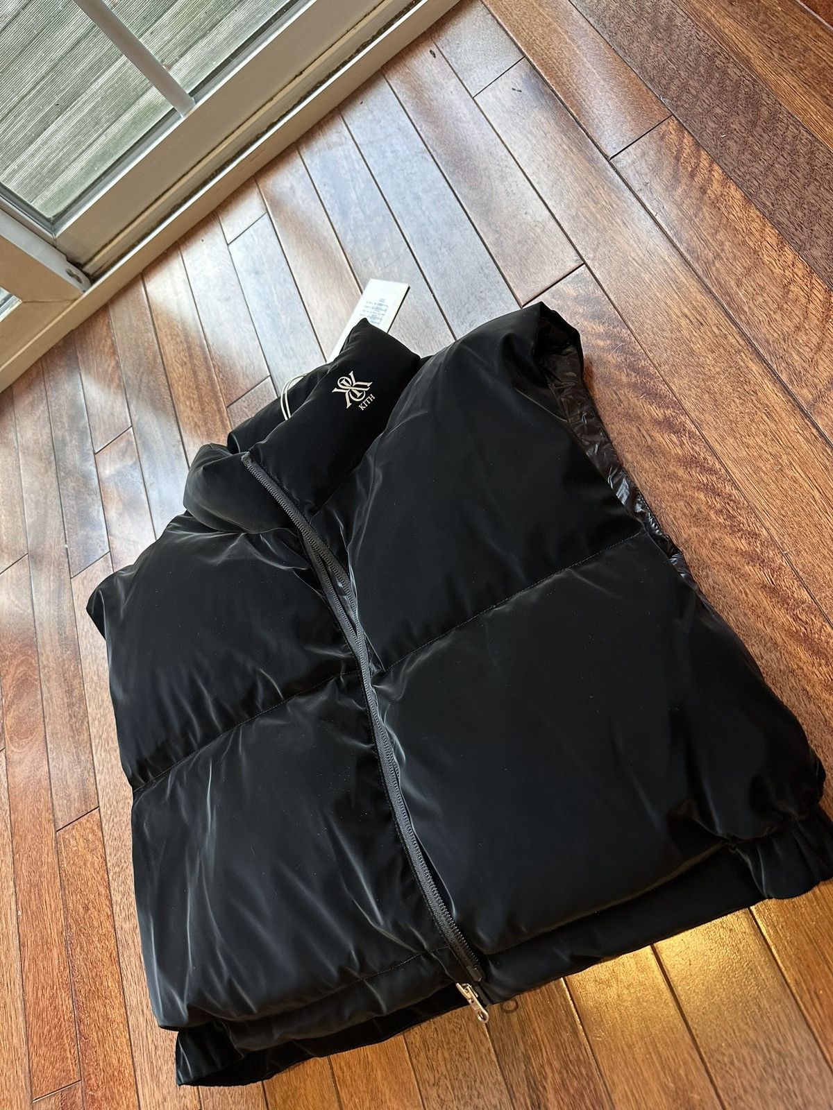 Kith Women Brixton Dickey Vest Black Size - Black - Size L - Back View
