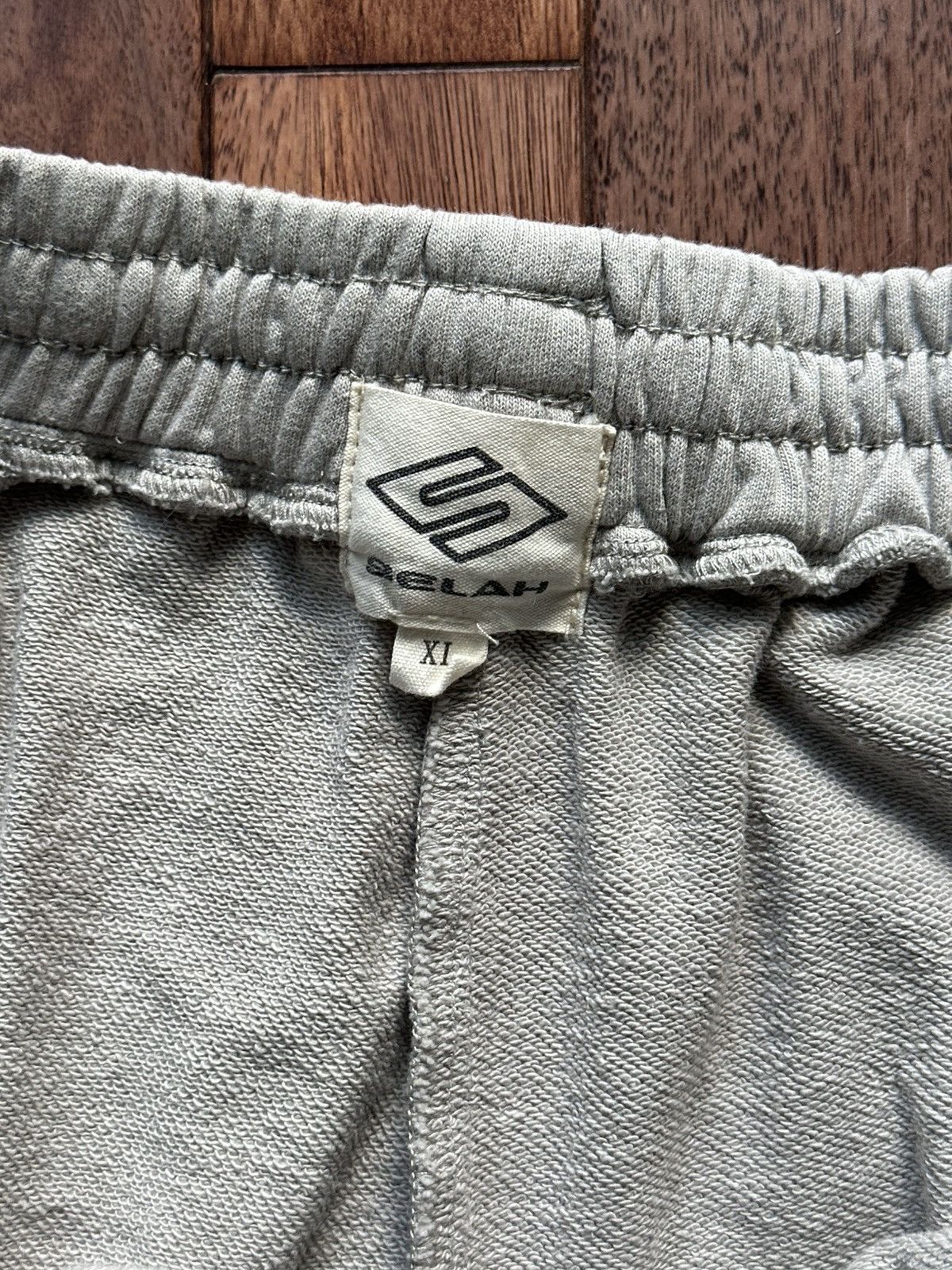 Other Selah Recruit Super Wide Shorts Gray - Gray - Size 36 - Detail Shot