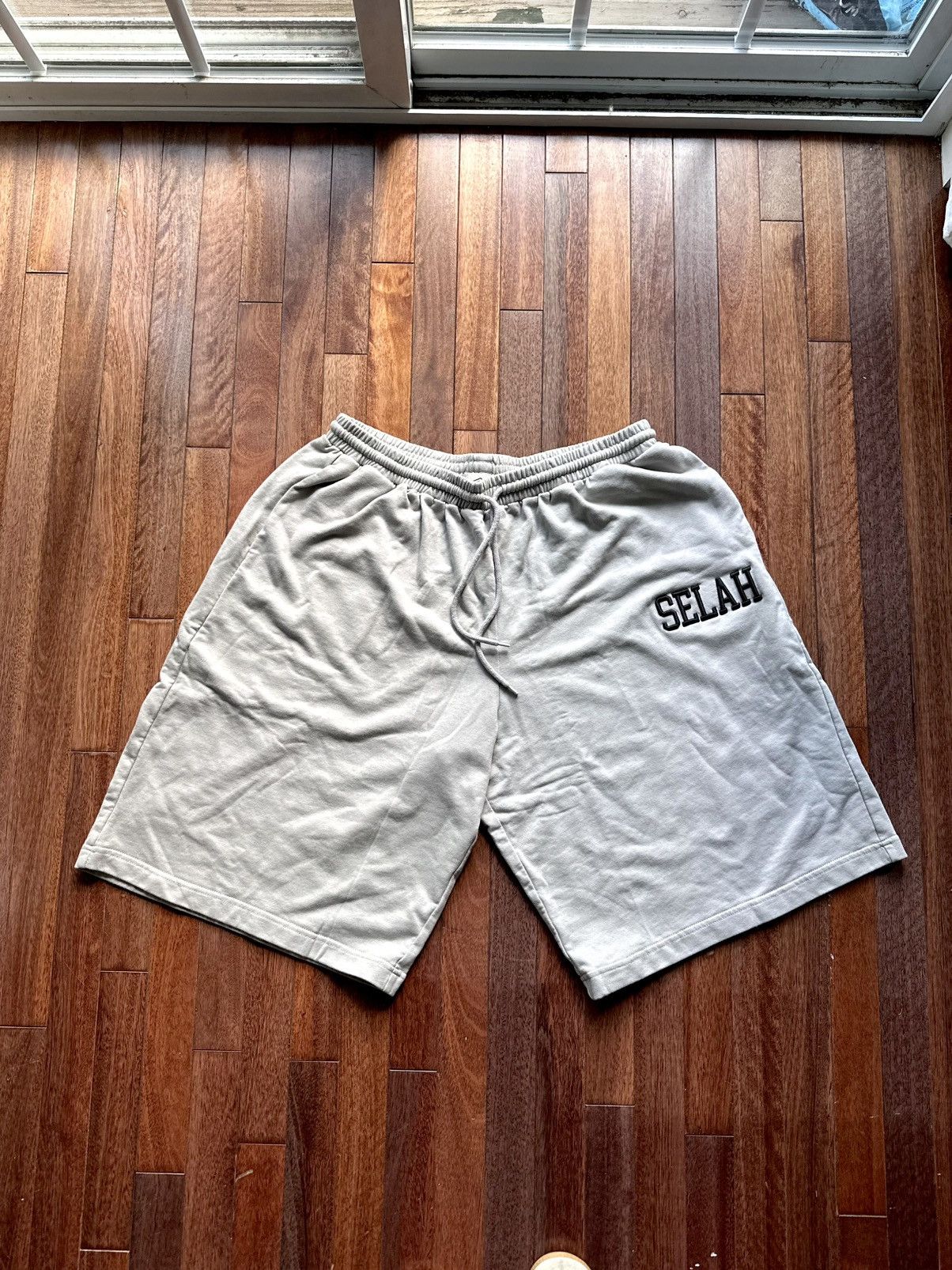 Other Selah Recruit Super Wide Shorts Gray - Gray - Size 36 - Front View