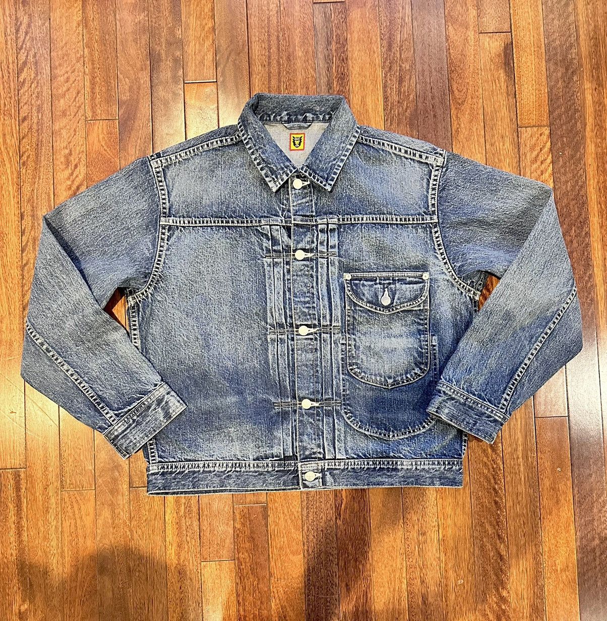 Human Made Storm Cowboy Denim Jacket Type 1949 Indigo - Size M - Back View