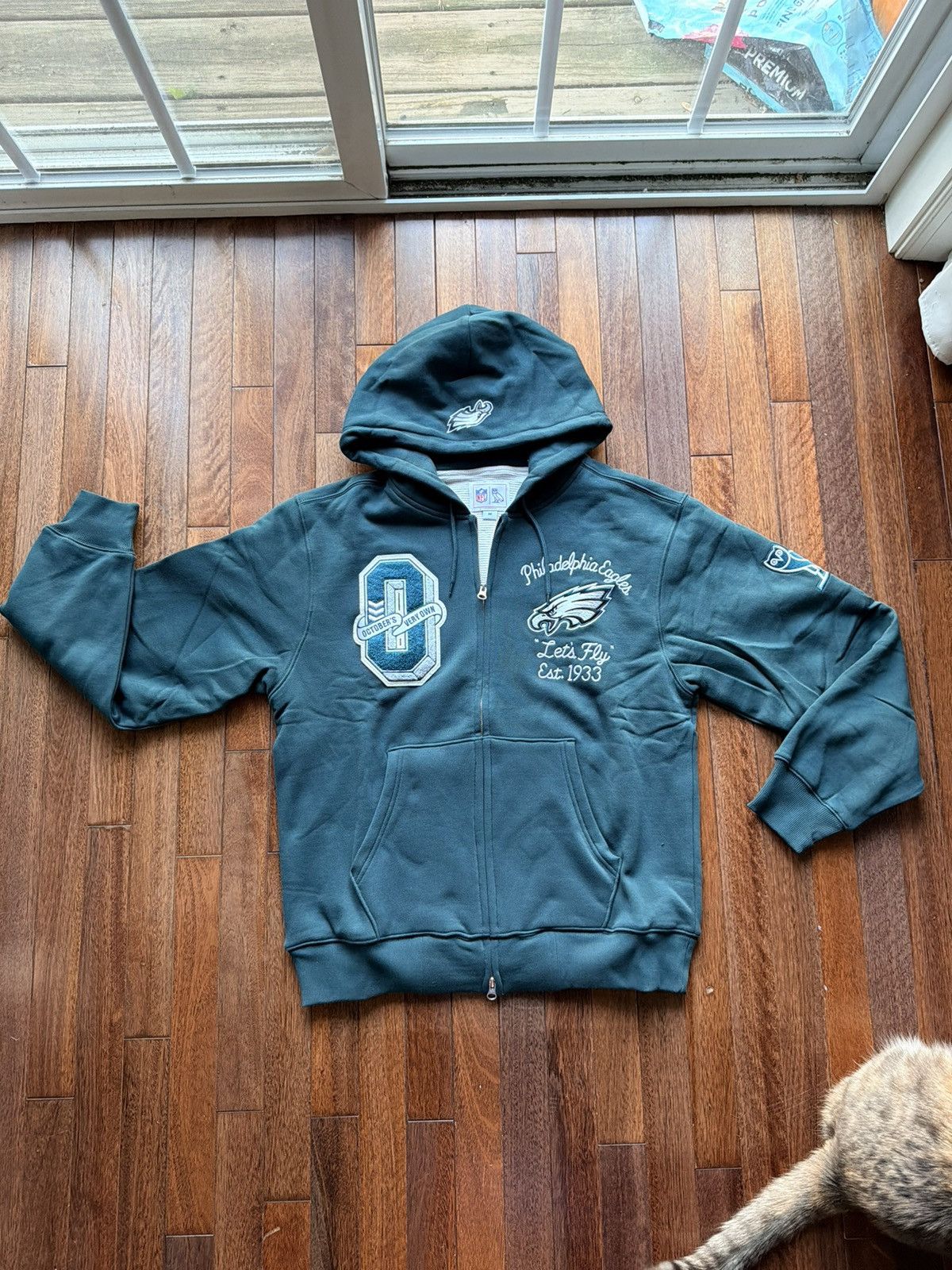 NFL x October's Very Own Nfl X October Very Own Octobers Very Own Ovo Nfl E - Green - Size M - Front View