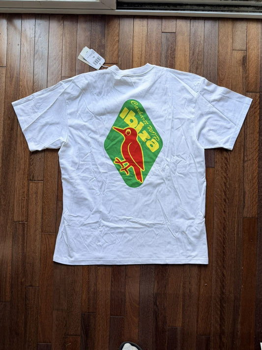 Carhartt WIP Ibiza Store Tee White - White - Size XL - Front View